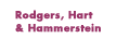 Rodgers, Hart, and Hammerstein